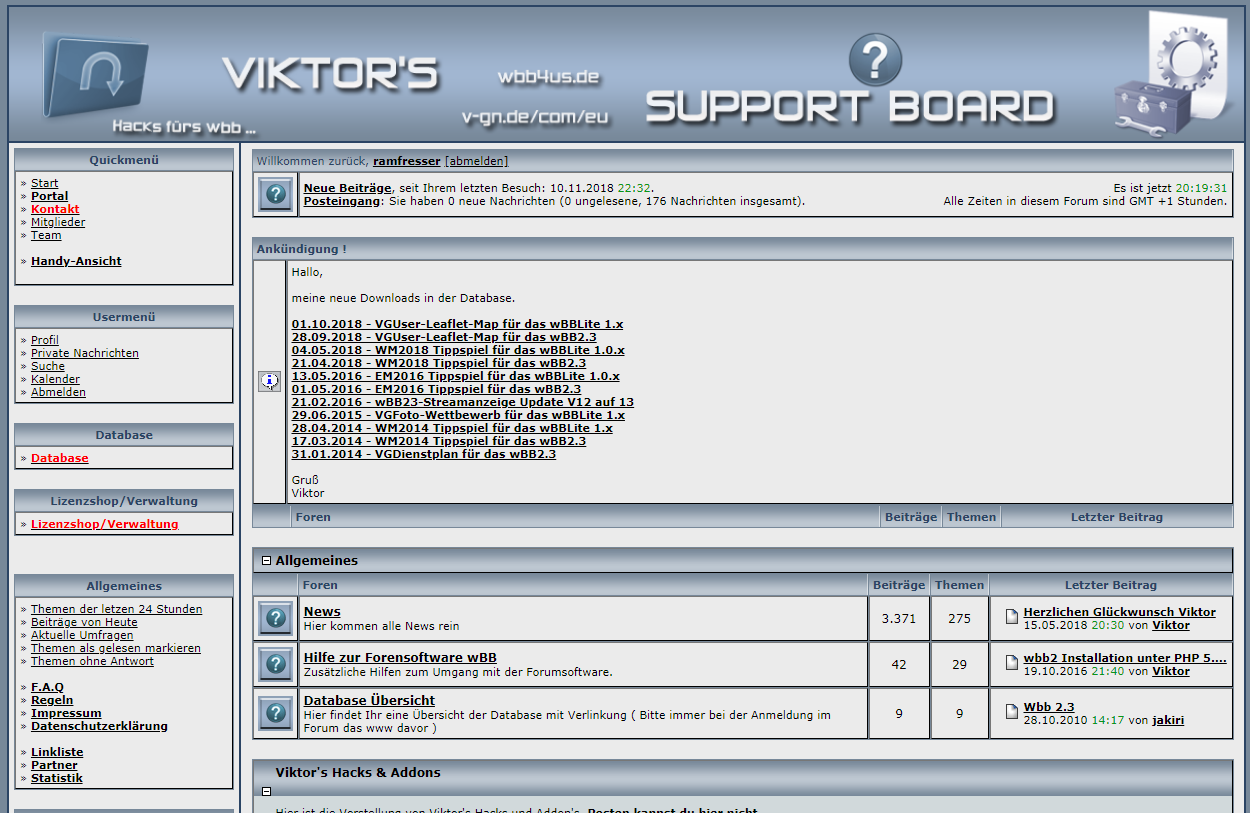 Viktor's Supportboard